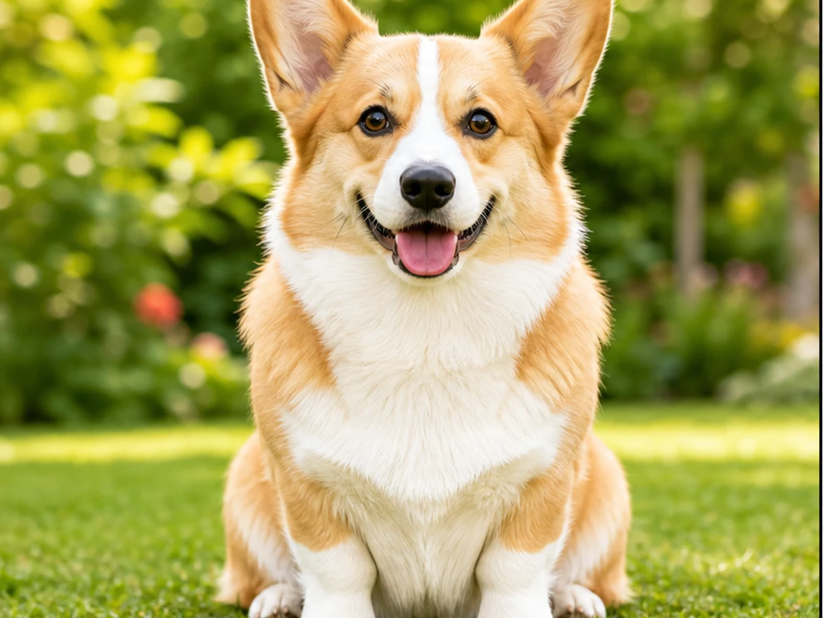 Original pet photo before converting to a coloring page